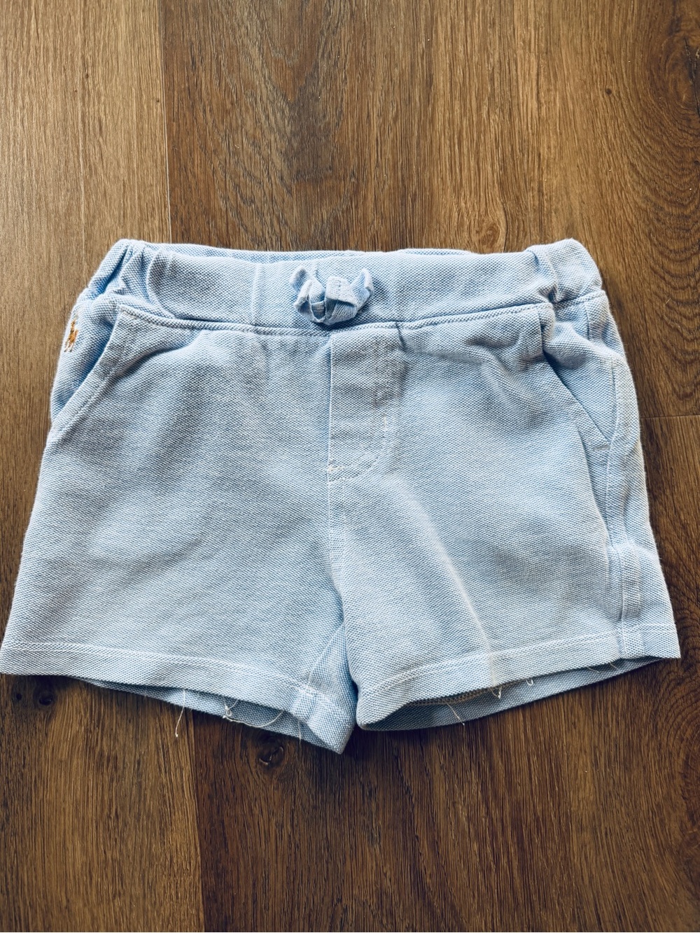 Ralph Lauren Light Blue boys Knit Pull-On Shorts